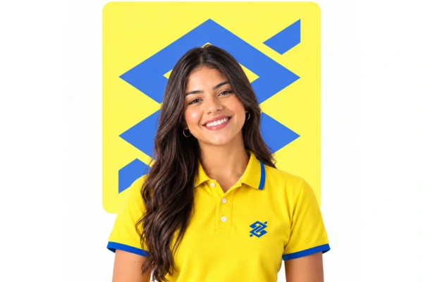 Jovem aprendiz no Banco do Brasil