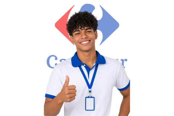 Jovem aprendiz no Carrefour