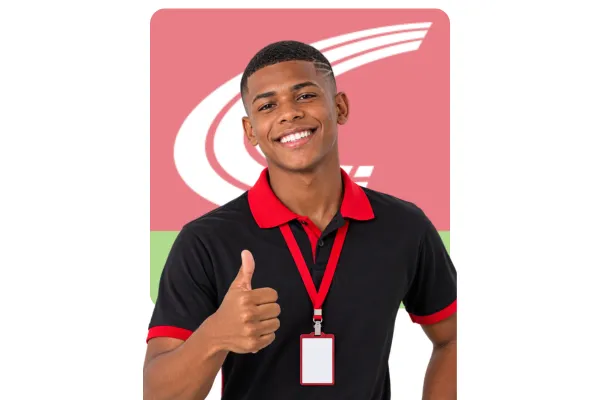 Jovem aprendiz na Centauro