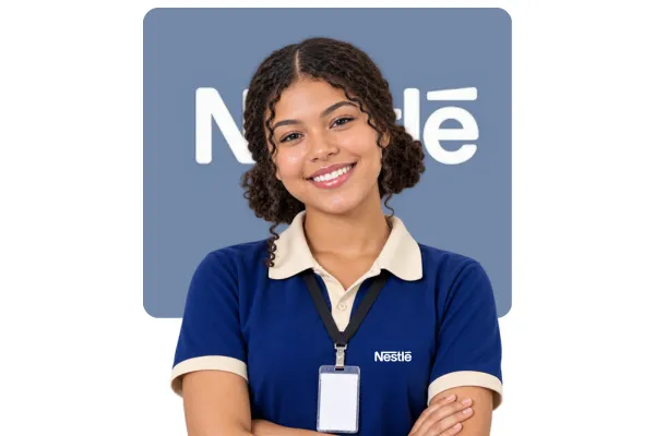 Jovem aprendiz na Nestlé