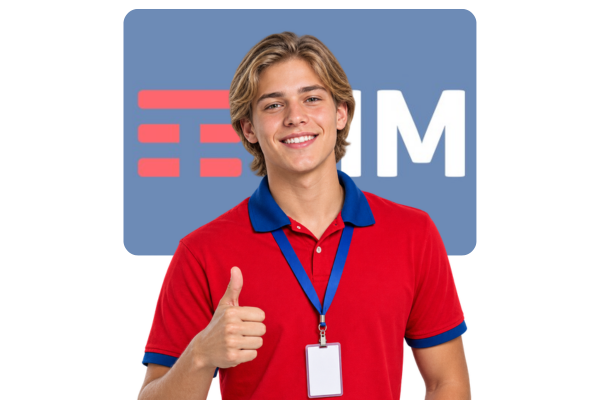 Jovem aprendiz na Claro